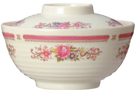 Comes with a rice bowl set